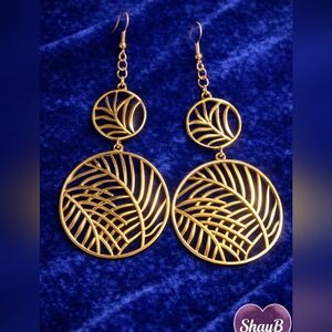 Gold Filigree Earrings